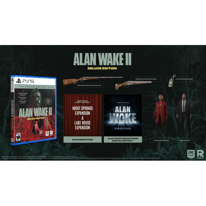 Игра Sony Alan Wake 2 Deluxe Edition, BD диск (5056635609427) изображение 3