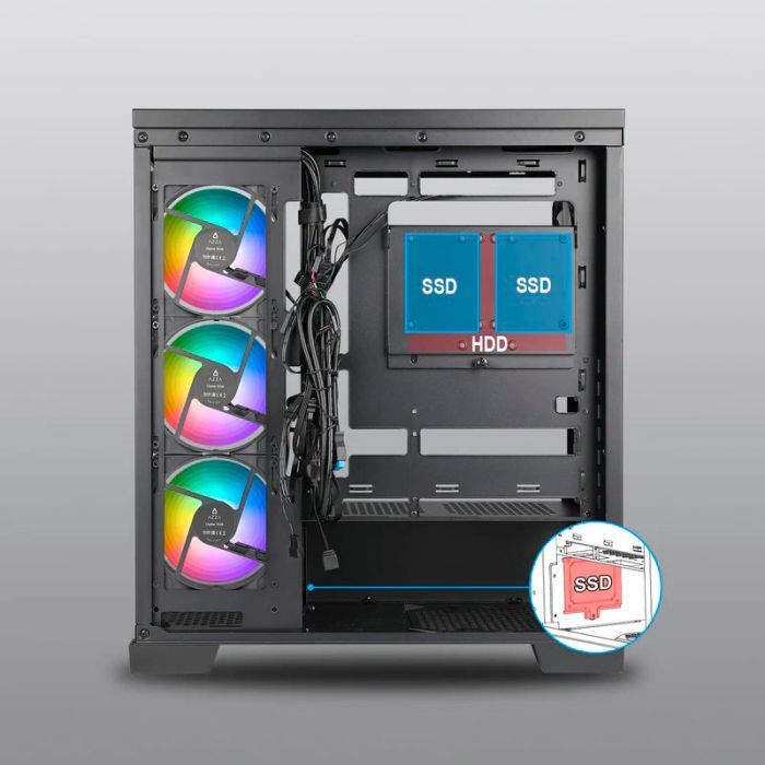 Корпус Azza CSAZ-570B изображение 8