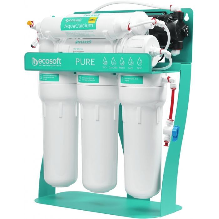 Система фильтрации воды Ecosoft P''URE AquaCalcium Mint з помпою (MO675PSMACECO) изображение 3