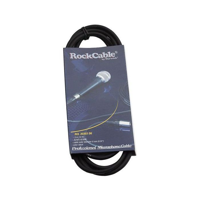 Микрофонный кабель RockCable Microphone Cable 3m (RCL 30303 D6) изображение 2