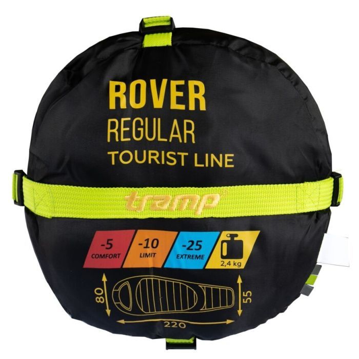 Спальный мешок Tramp Rover Regular Olive/Grey R (UTRS-050R-R) изображение 11
