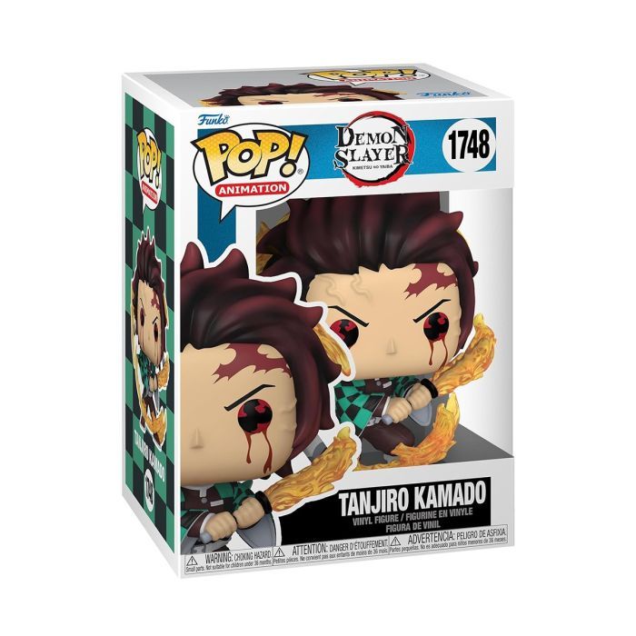 Фигурка для геймеров Funko Pop серии Убийца демонов - Тандзиро и Дыхание Солнца (80334F) изображение 2