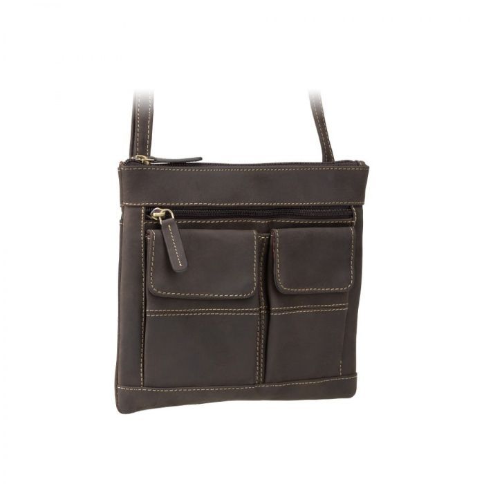 Сумка Visconti 18608 Slim Bag Brown (18608 BRN) зображення 2