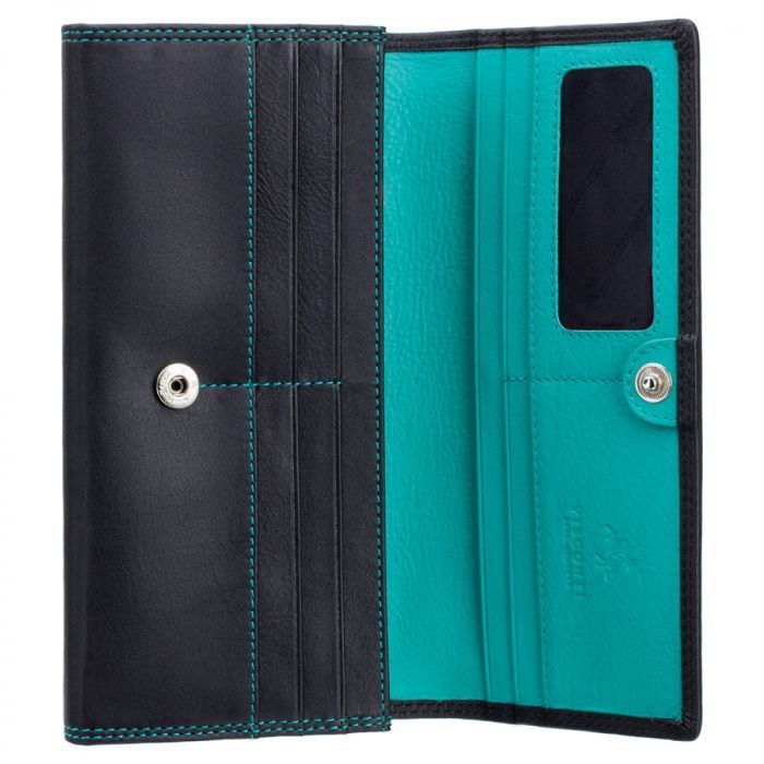 Гаманець Visconti CD21Topaz Black Aqua (CD21 BLK/AQUA) зображення 2