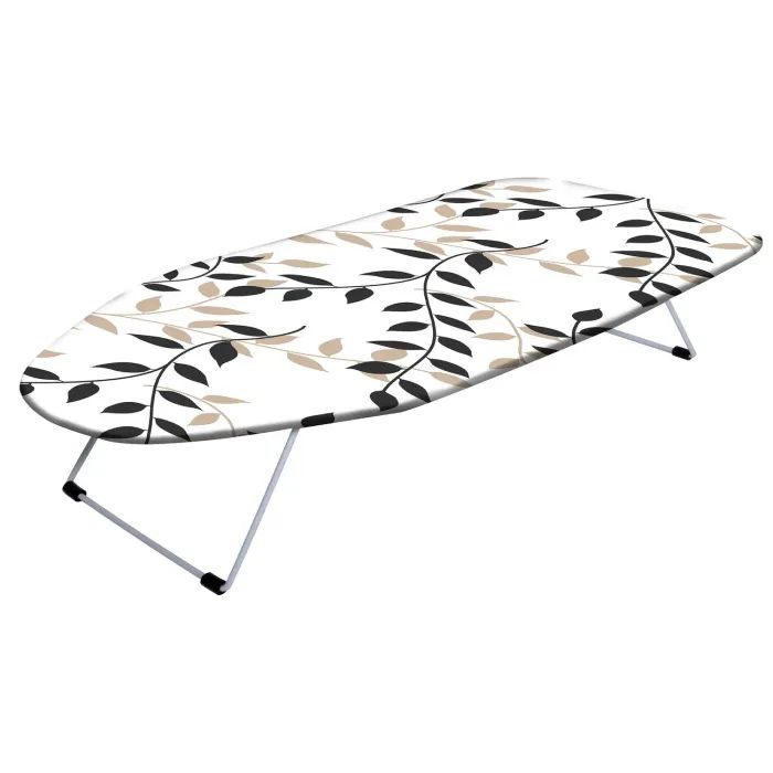 Прасувальна дошка Casa Si Table Top 73x30 White/Black Leaves (CS95159P168) (DAS302389)