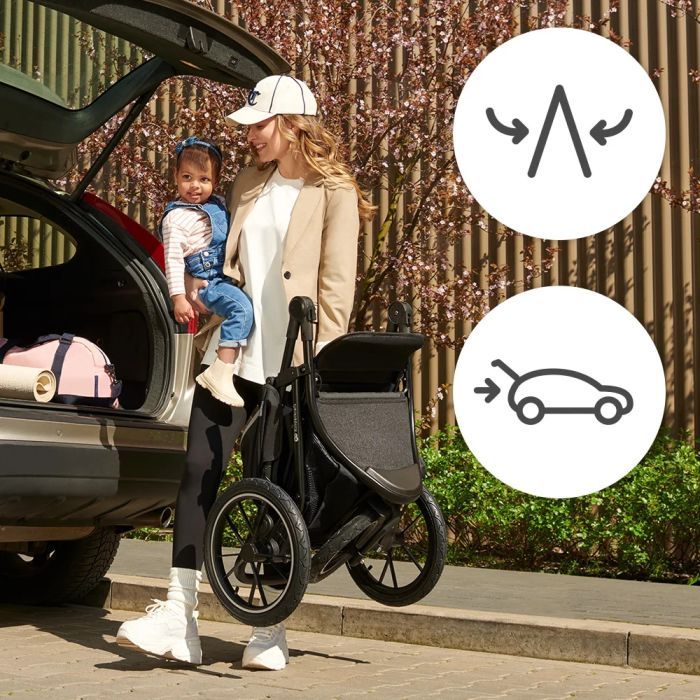 Коляска Kinderkraft Helsi 2 Black (KSHELS02BLK0000) (5902533926046) изображение 11