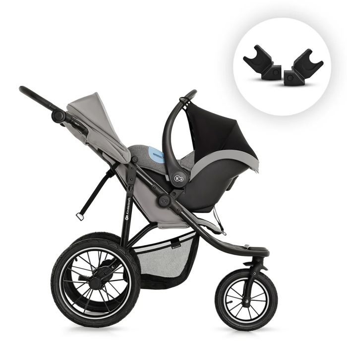 Коляска Kinderkraft Helsi 2 Black (KSHELS02BLK0000) (5902533926046) изображение 9