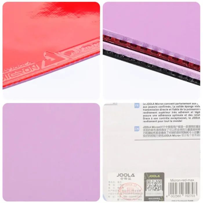 Накладка для ракетки Joola Micron 2.0 Red (70269) (930992) изображение 4