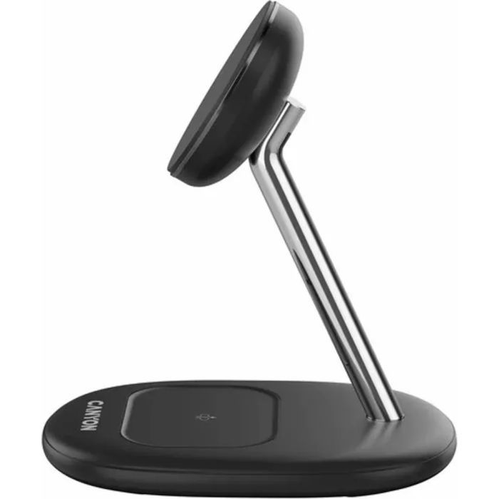 Зарядний пристрій Canyon wireless charger WCS-205 15W Qi2 2in1 Black (CNS-WCS205B) зображення 6