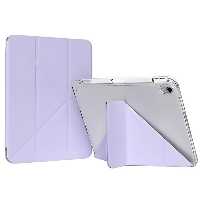Чехол для планшета BeCover Ultra Slim Origami Transparent Apple iPad 10.9" 2022/24/11" 2025 Pink (712940) изображение 2