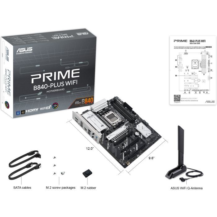 Материнская плата ASUS PRIME B840-PLUS WIFI изображение 8