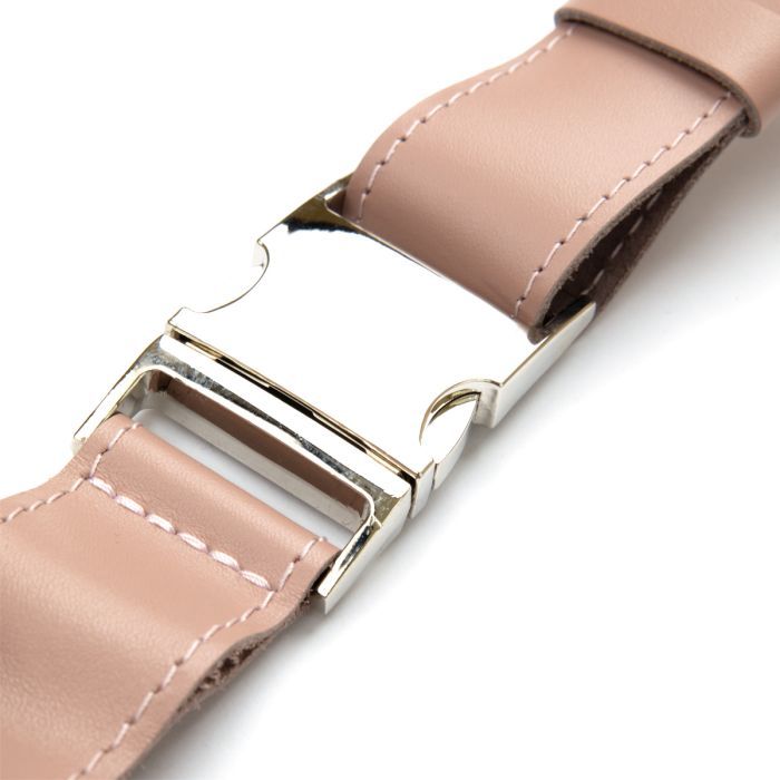 Сумка Grande Pelle Кожаная поясная Розовая (11359) изображение 6