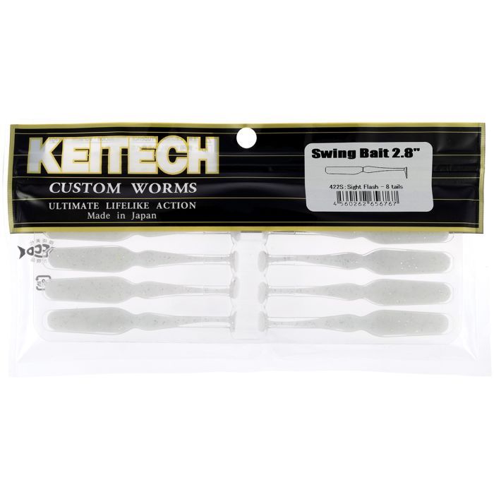 Силікон рибальський Keitech Swing Bait 2.8" (8 шт/уп) EA03 Grape (1551.14.92) зображення 2
