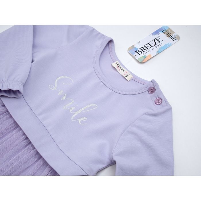 Плаття дитяче Breeze з фатиновою спідницею (21505-D-110G-lilac) зображення 3