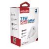 Зарядний пристрій Promate powerport-33.white зображення 2