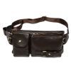 Сумка Vintage Поясная мужская Коричневая (14747)