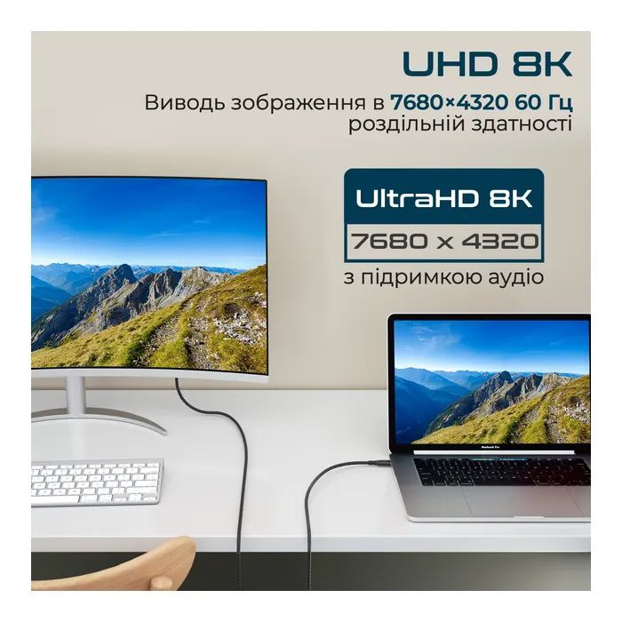 Дата кабель USB-C to USB-C powerbolt240-2m.black Promate (powerbolt240-2m.black) изображение 5