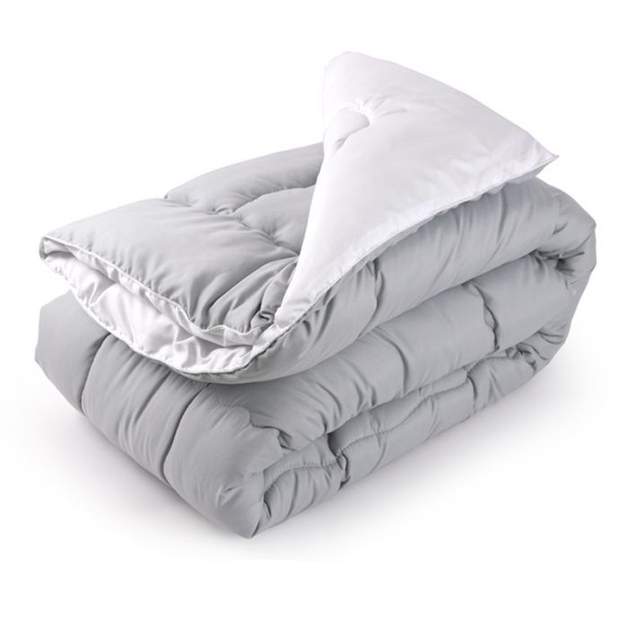 Ковдра Руно зимова силіконова Grey White 172 х 205 (316.52_Grey White) зображення 2