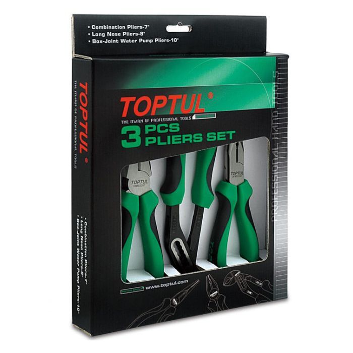 Плоскогубці Toptul 3шт. (GAAE0303)