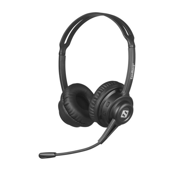 Наушники Sandberg Wireless Headset ANC+ENC Bluetooth Black (126-44)