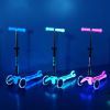 Самокат Micro Mini Deluxe Glow LED Арктичний синій (MMD215) зображення 8