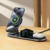 Зарядний пристрій Acefast Wireless QI 3in1 15W E19 Qi2 (6974316283096) зображення 6