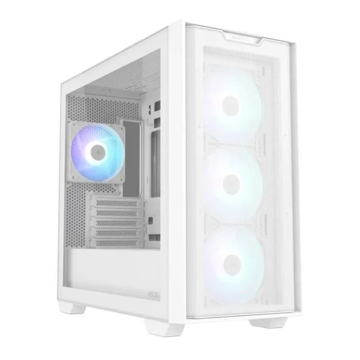 Корпус ASUS A21 Plus White Tempered Glass (90DC00H3-B19010)