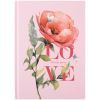 Книга записная Axent Love А5, 96 листов, клетка, твердая обложка (8459-6-A)