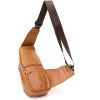 Сумка Vintage Кросс боди Рыжая (20404) изображение 2