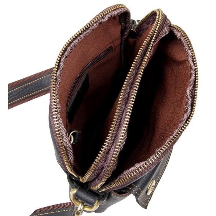 Сумка Vintage Чорна (14408) зображення 10