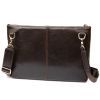 Сумка Grande Pelle Кожаная мужская Коричневая (11438) изображение 2