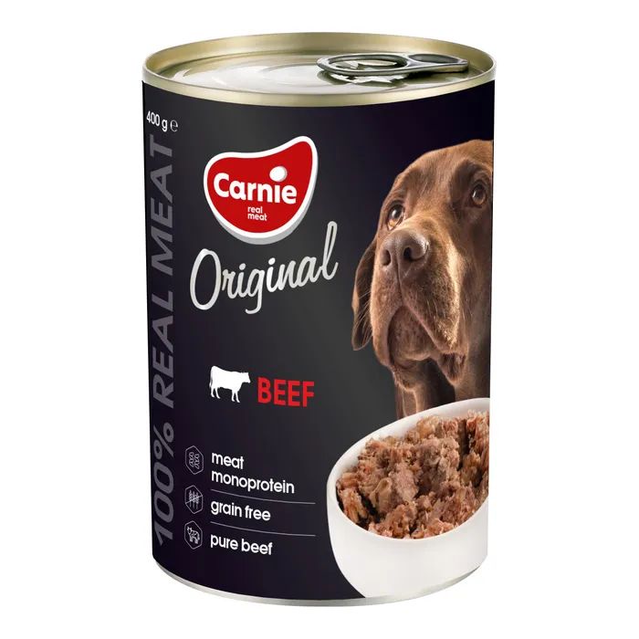 Консервы для собак Carnie Original Mono Protein Говядина 400 г (4820255193182)