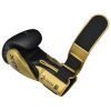 Боксерські рукавички RDX Mark Pro Sparring TRI Lira 2 Golden 10 унцій (BGM-PSTL2G-10OZ) зображення 5