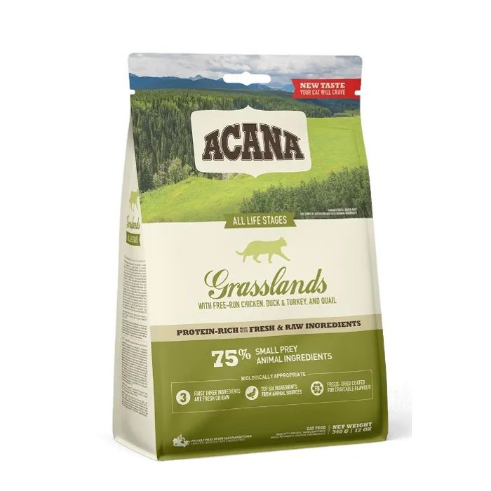 Сухий корм для кішок ACANA Grasslands 340 г (0064992714697)