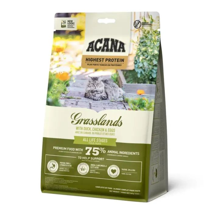 Сухой корм для кошек ACANA Grasslands 340 г (0064992714697)