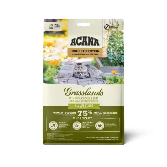 Сухой корм для кошек ACANA Grasslands 340 г (0064992714697) изображение 2