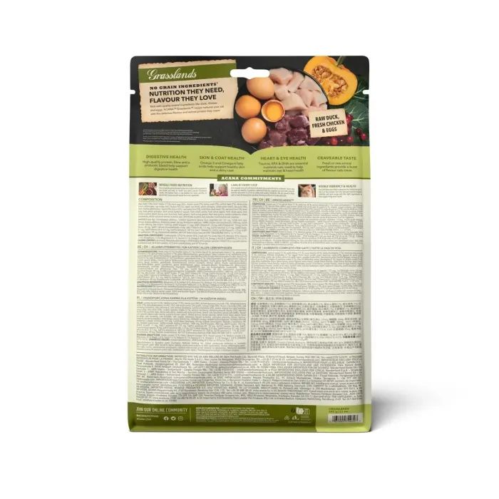 Сухой корм для кошек ACANA Grasslands 340 г (0064992714697) изображение 4