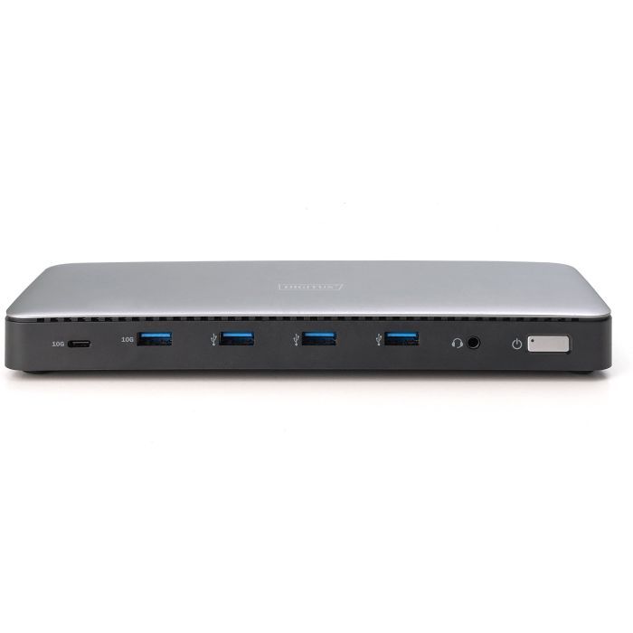 Порт-реплікатор Digitus USB-C > 3xHDMI/2xDP/4xUSB-A/USB-C/RJ54/DC/Audio (DA-70918) зображення 4