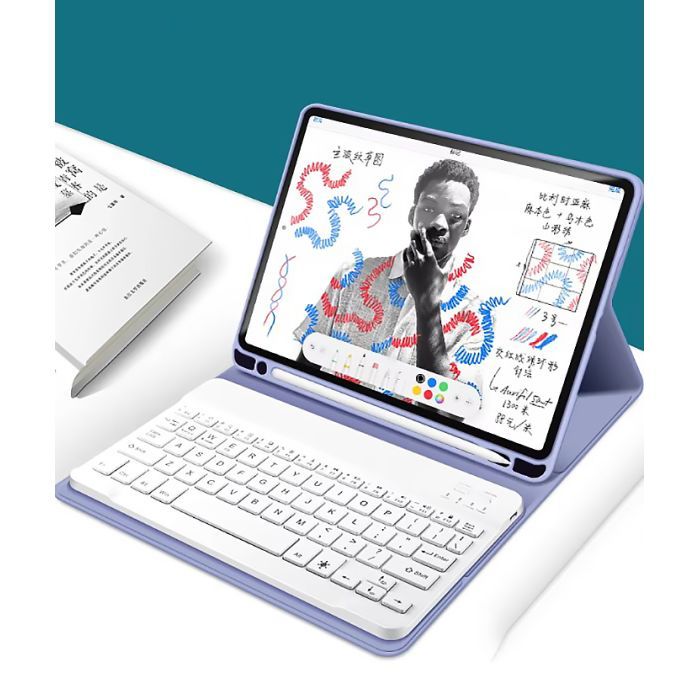 Чехол для планшета BeCover with keyboard Apple iPad Pro 11" M4 2024 Gray (712999) изображение 7