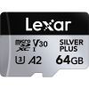 Карта памяти Lexar 64GB microSDXC class 10 UHS-I U3 V30 A2 Professional Silver (LMSSIPL064G-BNANG)