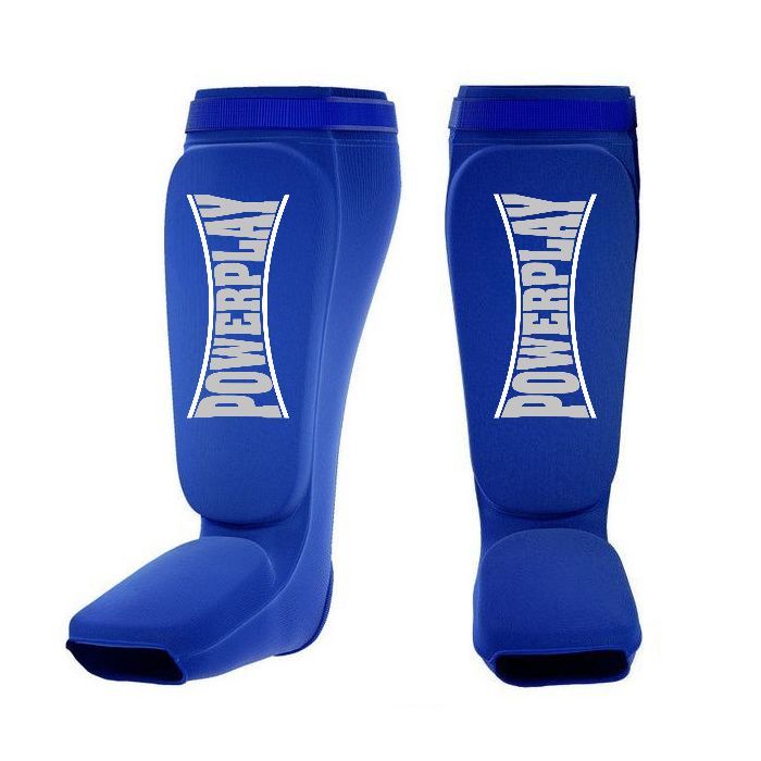 Защита голени и стопы PowerPlay 3054 Classic Shin Сині XL (PP_3054_XL_Blue)