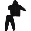 Спортивний костюм дитячий A-Yugi на блискавці (7167-140G-black)