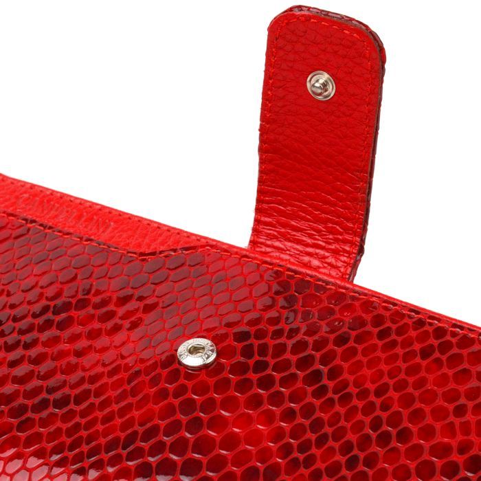 Гаманець Canpellini З натуральної шкіри Червоний (21639) зображення 3