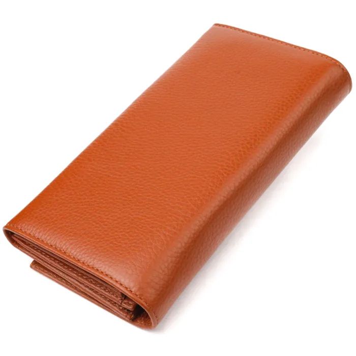 Портмоне Canpellini З натуральної шкіри Світло-коричневе (21524) зображення 2