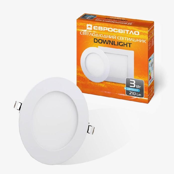 Світильник точковий Євросвітло LED-R-90-3 4200К