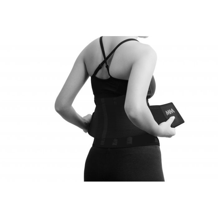 Пояс компрессионный MadMax MFA-277 Slimming belt Black/black M (MFA-277-BLK_M)