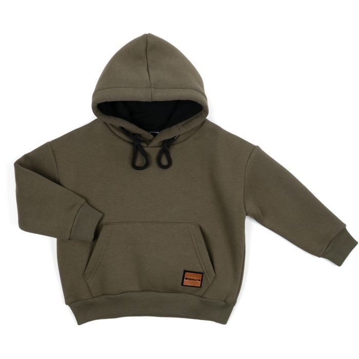 Кофта дитяча Cloise худи флісова (CL0115008-104-green)