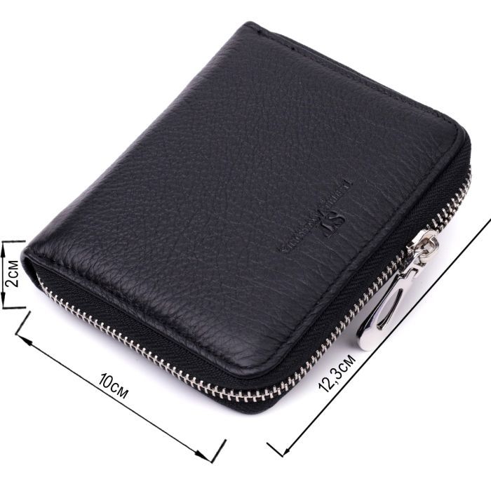 Кошелек ST Leather Из натуральной кожи Черный (22449) изображение 3