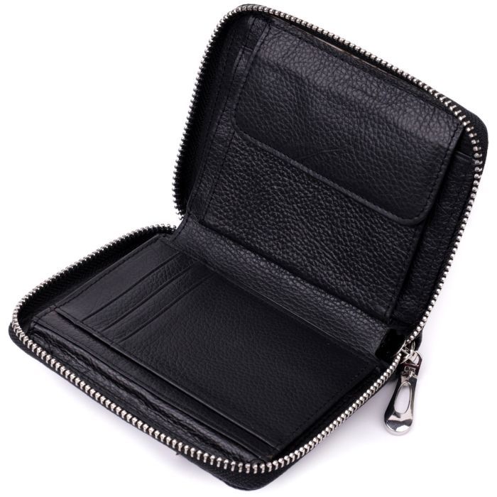 Кошелек ST Leather Из натуральной кожи Черный (22449) изображение 5