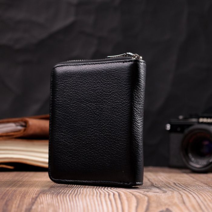 Кошелек ST Leather Из натуральной кожи Черный (22449) изображение 9
